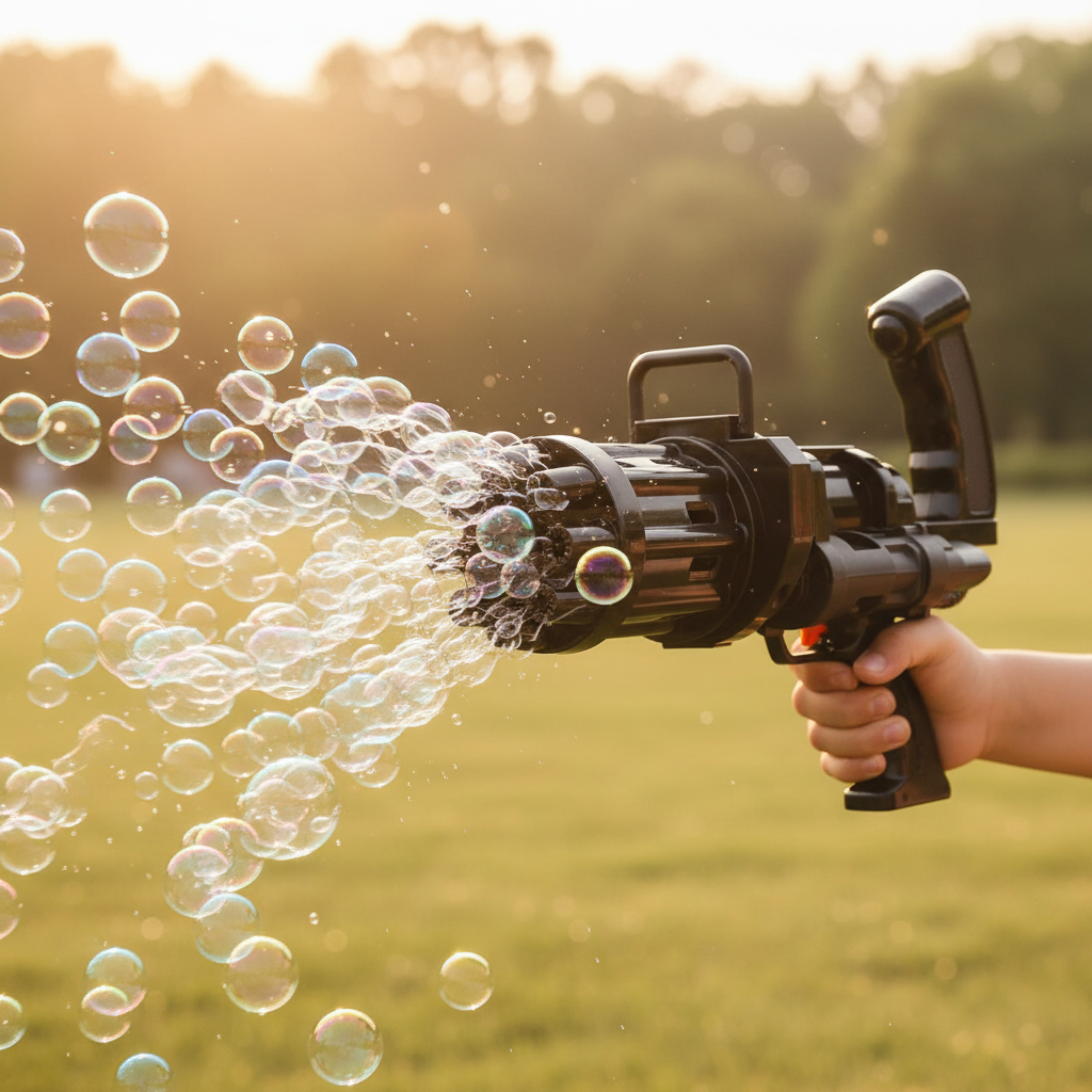 Bubble Gun - Golden Hour