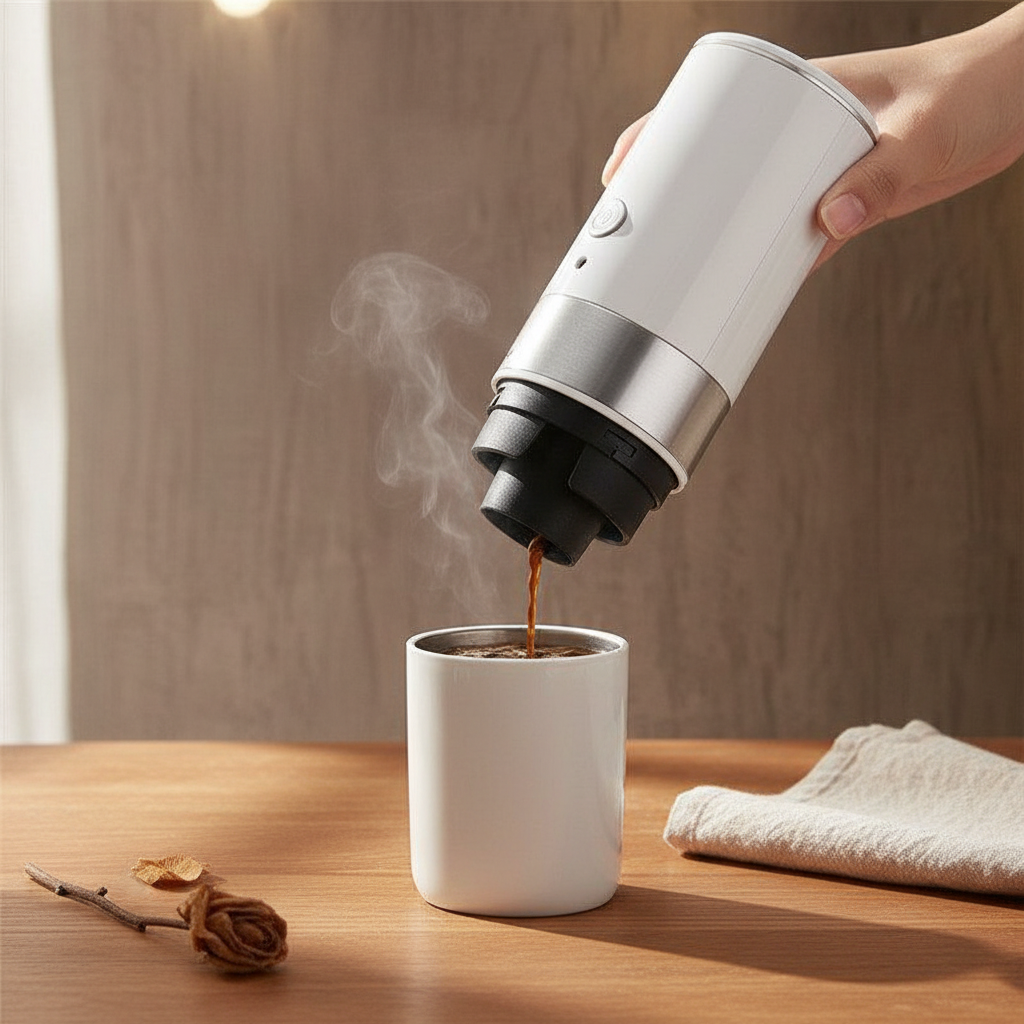 Coffee Maker - Brewing