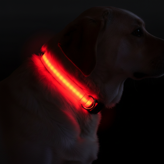 Collar - Red Close-up
