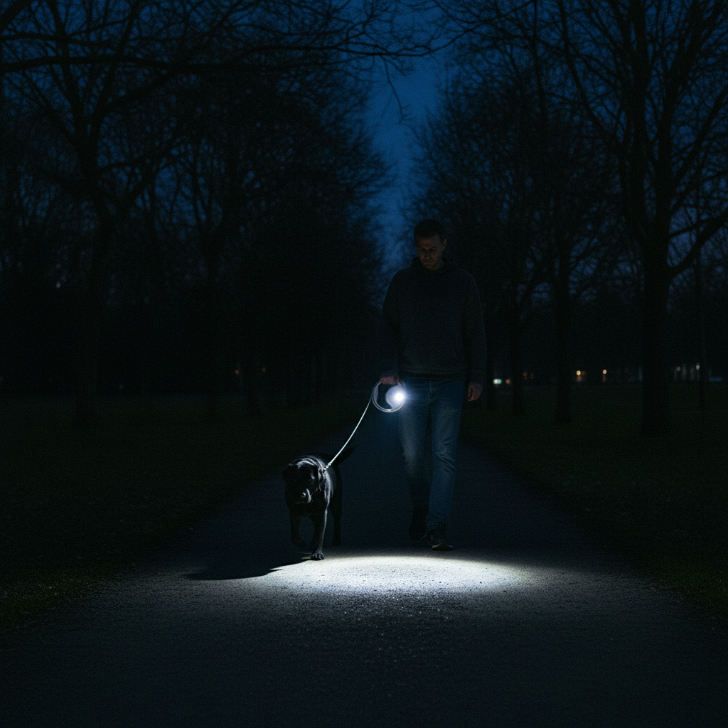 Dog Leash - Park Night