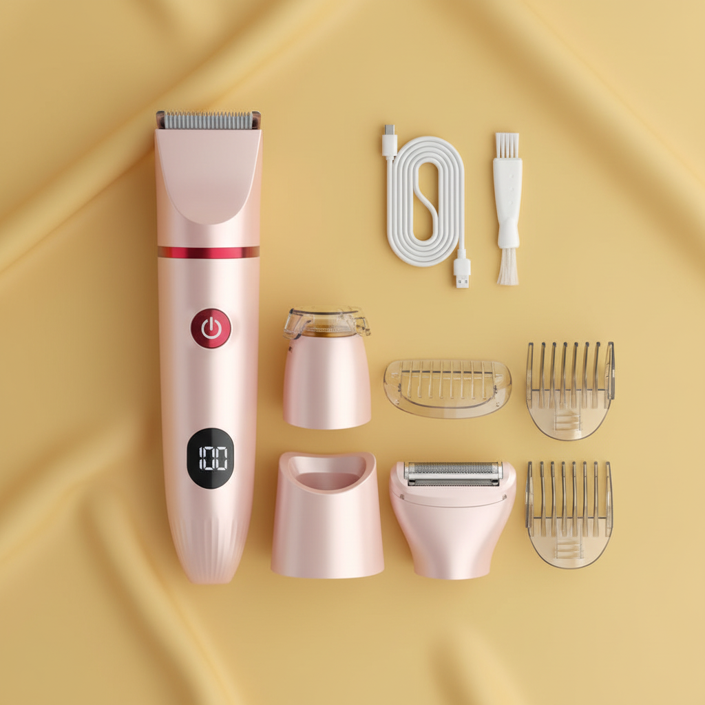 Epilator - Kit Flat Lay
