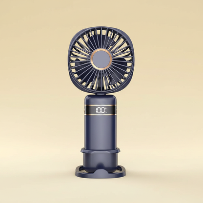 Fan - Blue Yellow BG