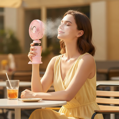 Fan - Woman Outdoor