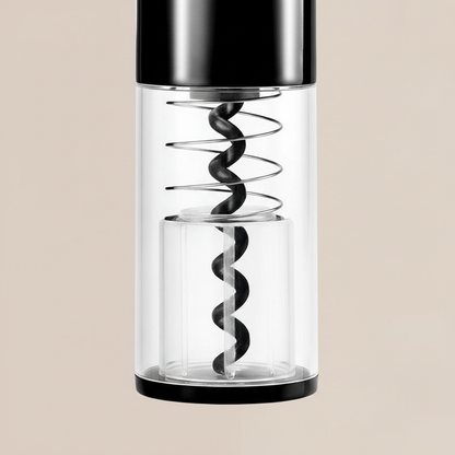 Automatic Electric Corkscrew - close-up detail of spiral mechanism