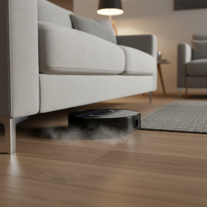 Robot Vacuum - Under Sofa